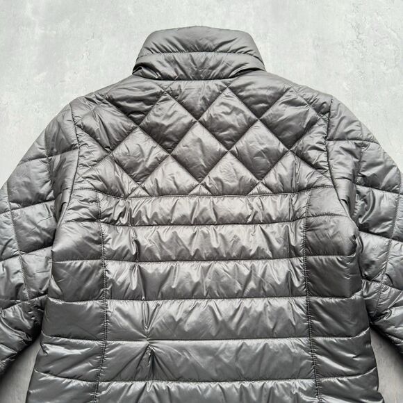 Patagonia Parka Jacket Womens Small Gray Full Zip Quilted Puffer Coat STY27695 - Picture 11 of 16